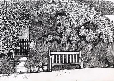 Garden bench